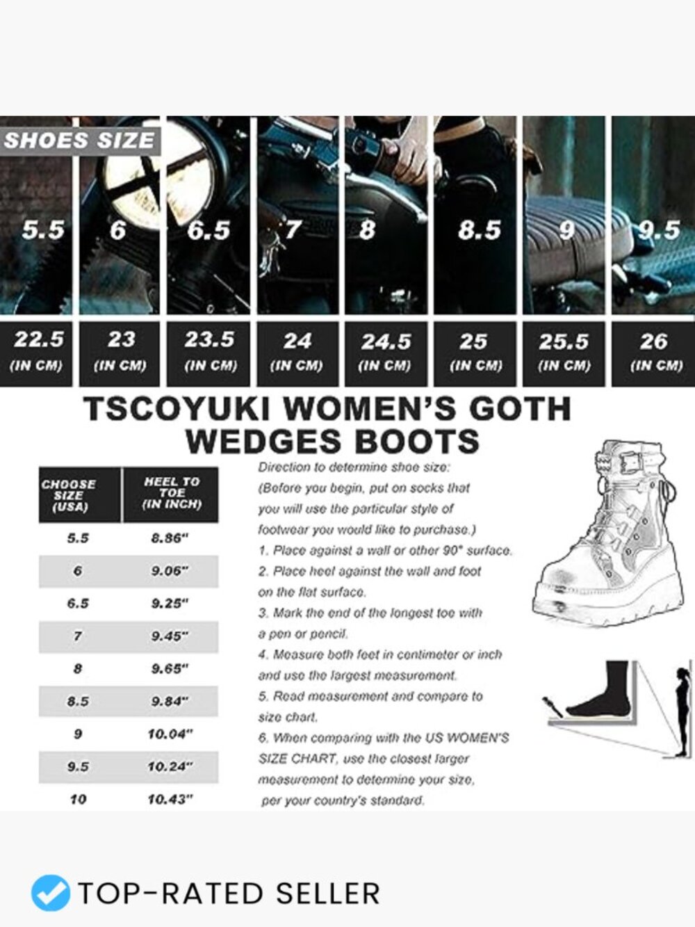 Chunky Platform Ankle Boots Lace Up Goth Combat Wedge Heel Bootie Y2K - Picture 5 of 7